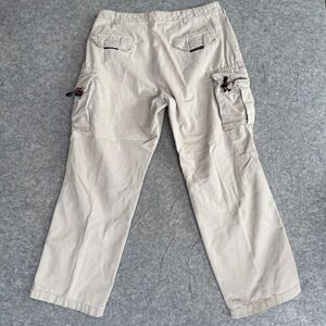 Polo Jeans Co Ralph Lauren Cargo Paratrooper Men's 36x30 Beige Military RL67‎
